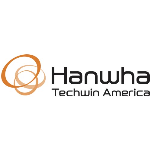 Hanwha Techwin America logo.